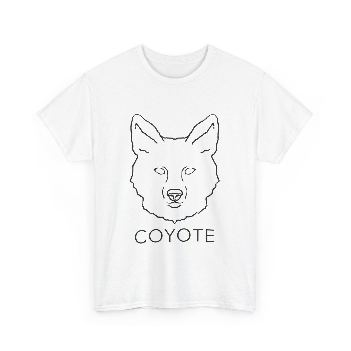 Coyote Graphic Unisex Heavy Cotton Tee - BIG GRAPHIC
