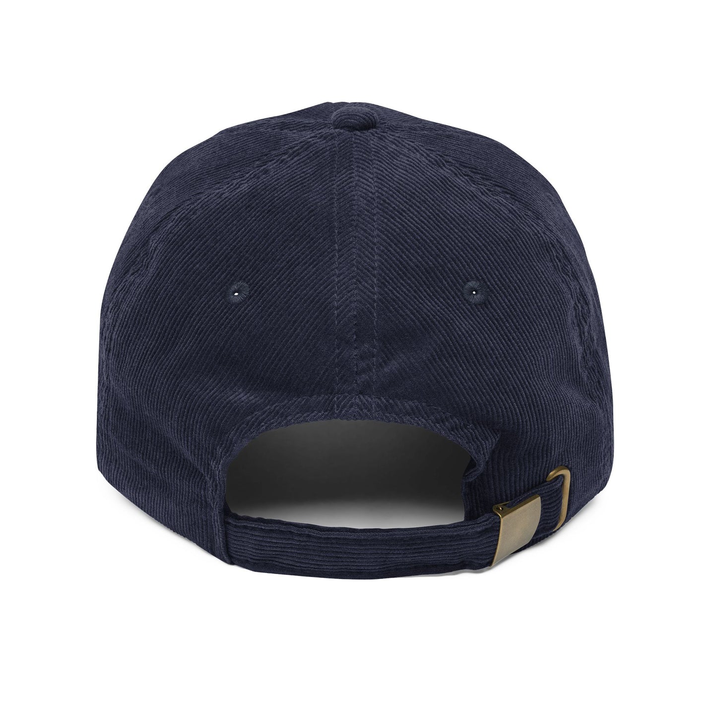 Vintage Coyote Embroidered Corduroy Cap