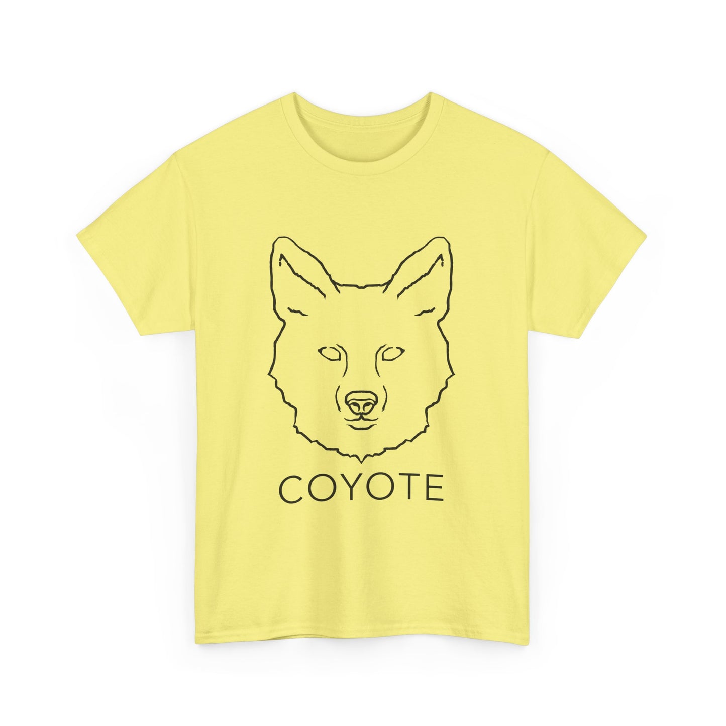 Coyote Graphic Unisex Heavy Cotton Tee - BIG GRAPHIC