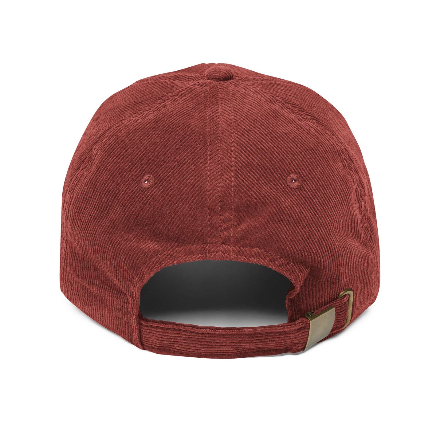 Vintage Coyote Embroidered Corduroy Cap