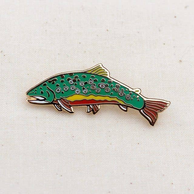 Brook Trout Pin
