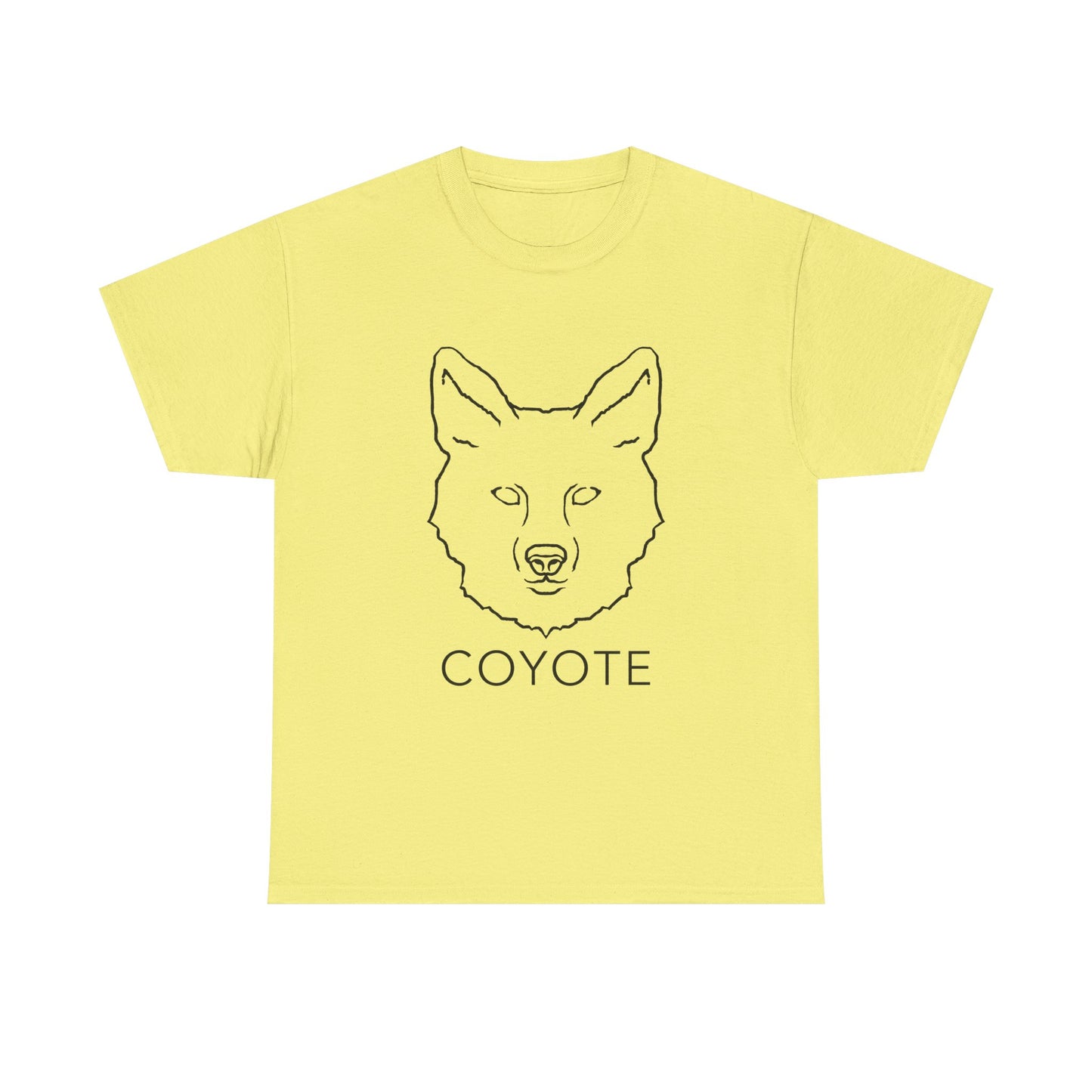 Coyote Graphic Unisex Heavy Cotton Tee - BIG GRAPHIC