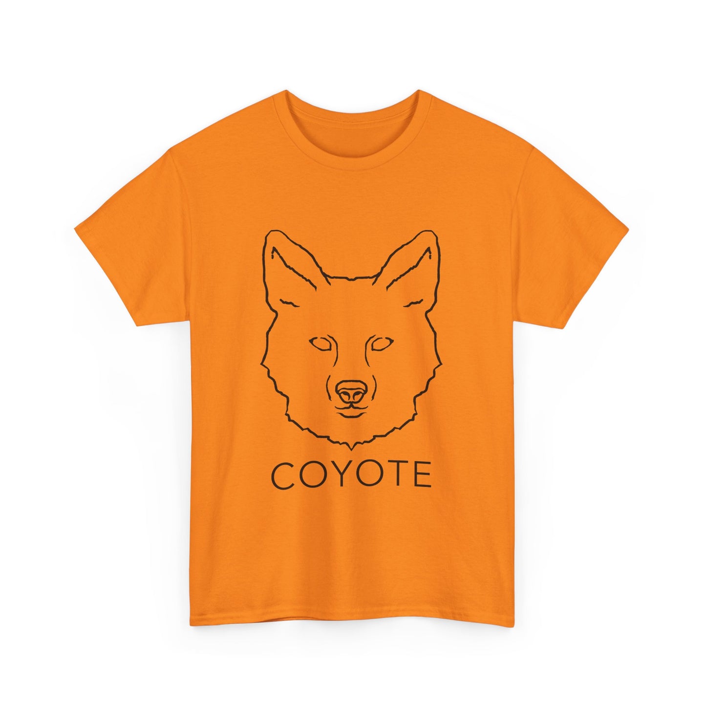 Coyote Graphic Unisex Heavy Cotton Tee - BIG GRAPHIC
