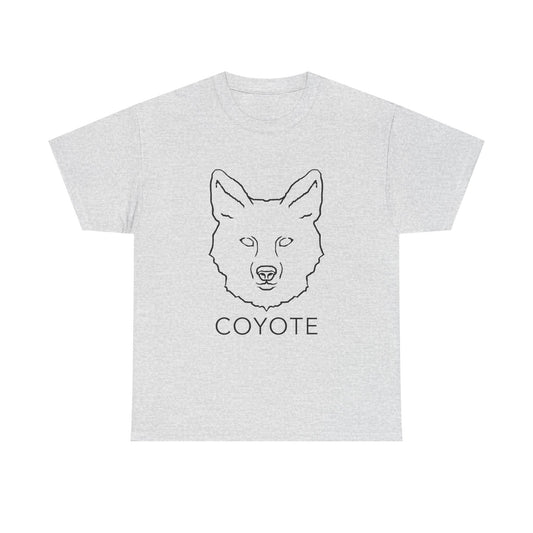 Coyote Graphic Unisex Heavy Cotton Tee - BIG GRAPHIC