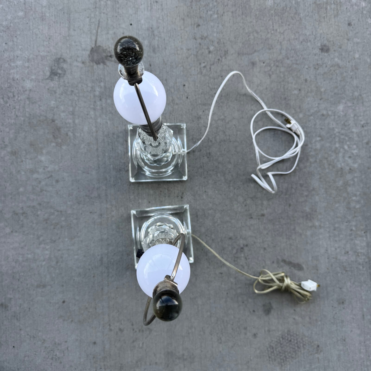 Both lamps with cords