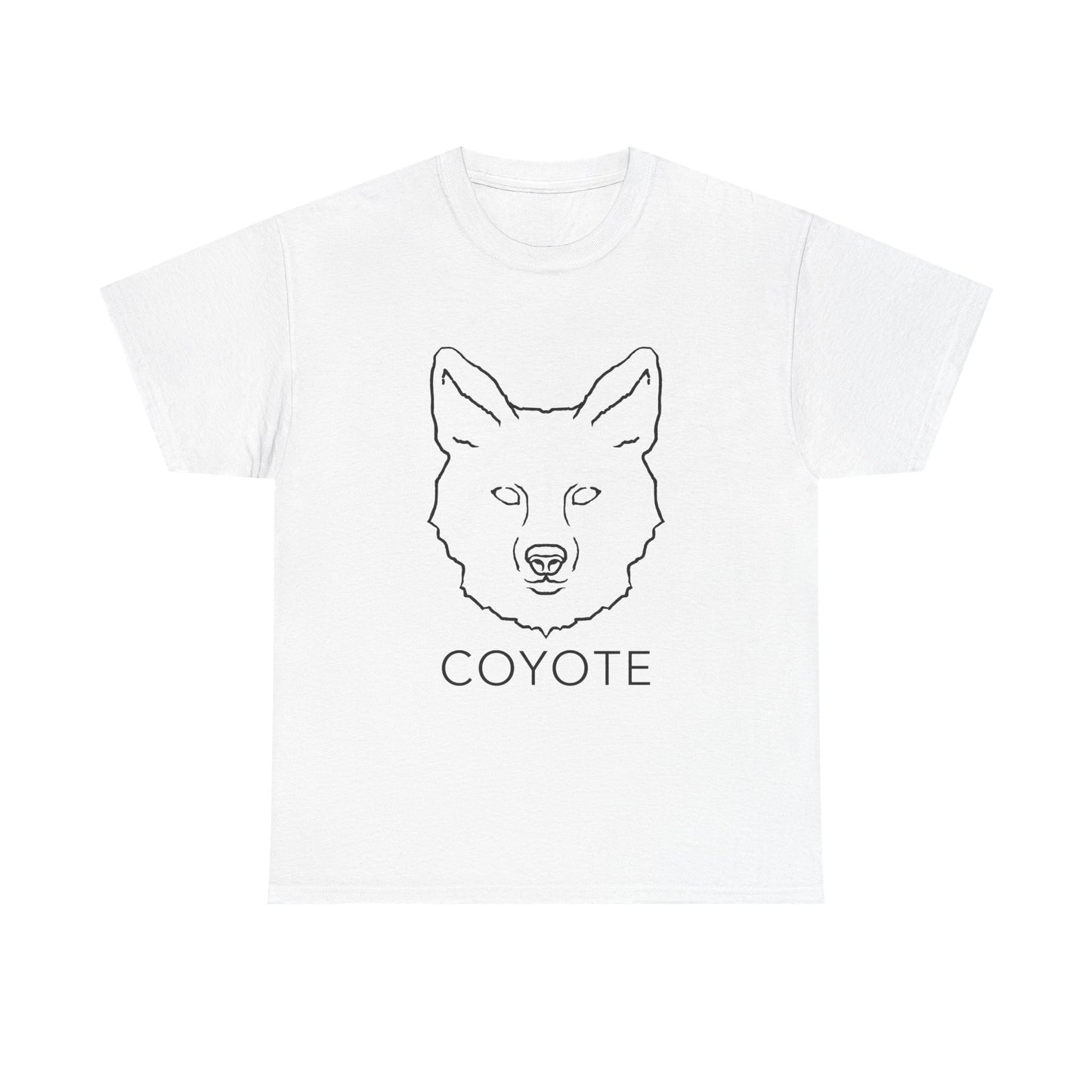 Coyote Graphic Unisex Heavy Cotton Tee - BIG GRAPHIC