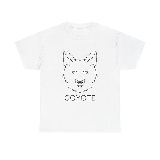 Coyote Graphic Unisex Heavy Cotton Tee - BIG GRAPHIC