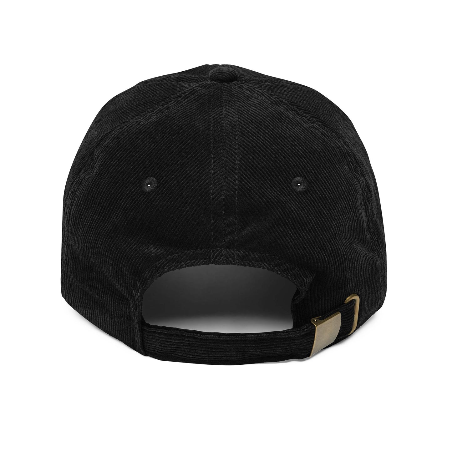 Vintage Coyote Embroidered Corduroy Cap