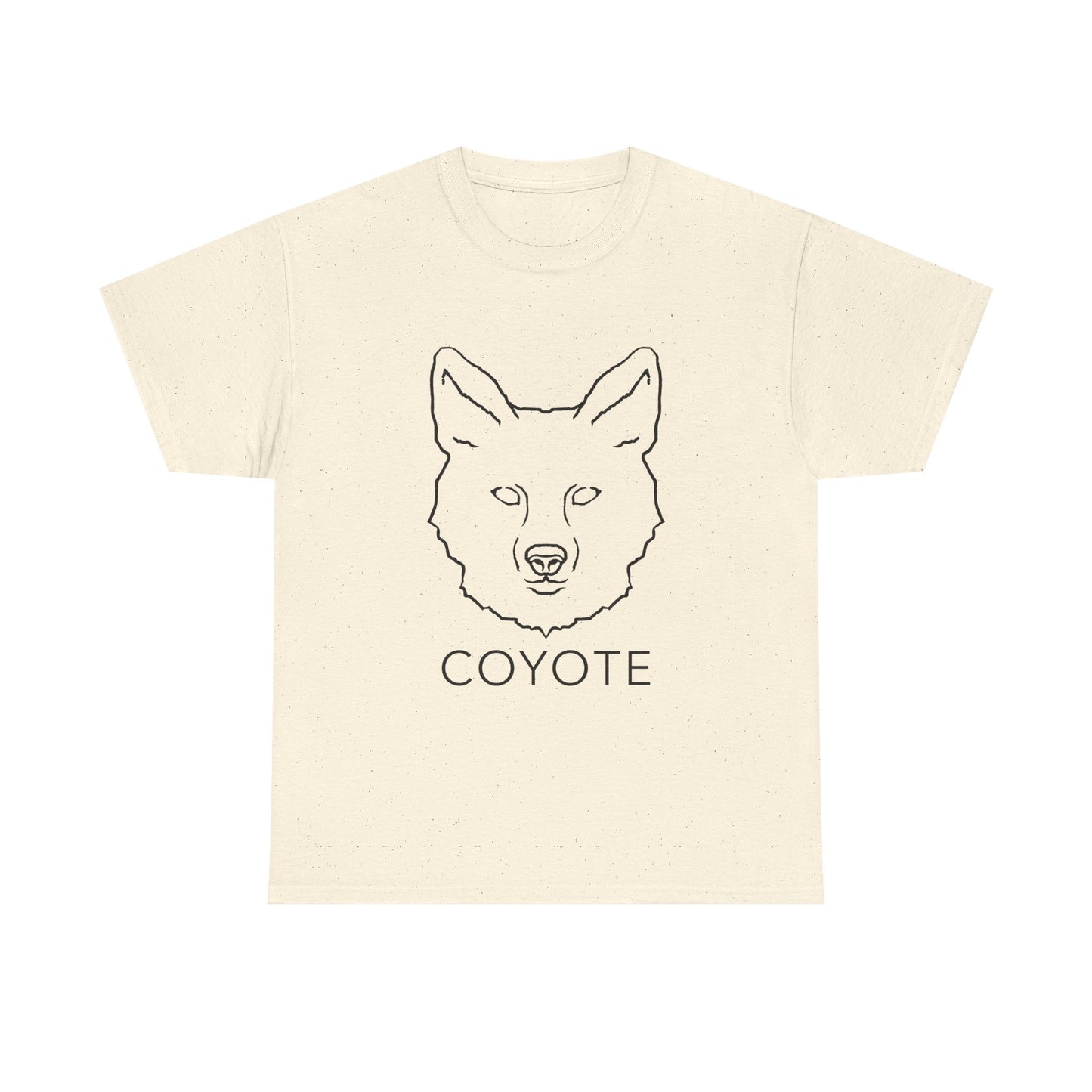 Coyote Graphic Unisex Heavy Cotton Tee - BIG GRAPHIC
