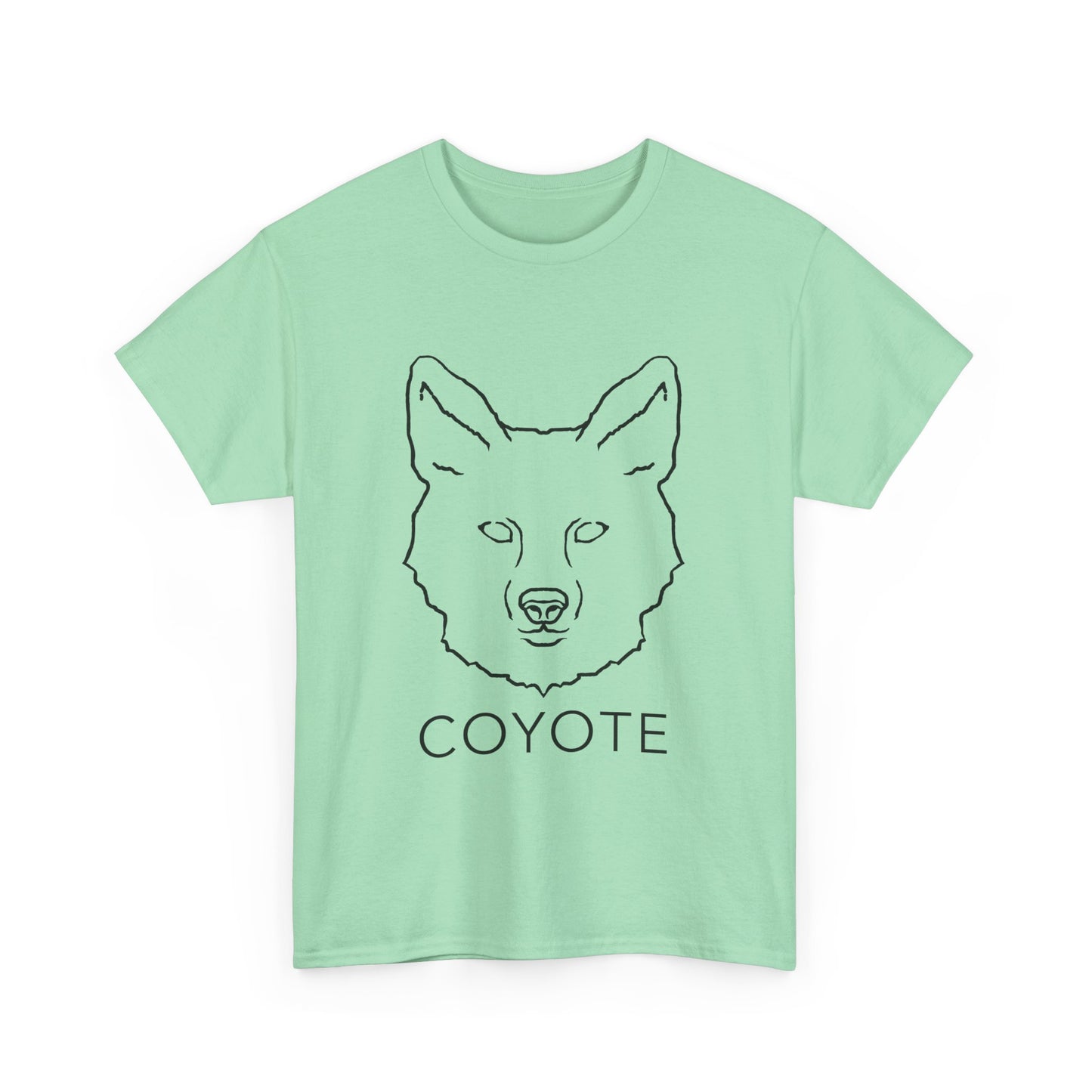 Coyote Graphic Unisex Heavy Cotton Tee - BIG GRAPHIC