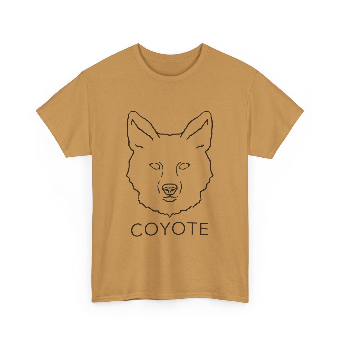 Coyote Graphic Unisex Heavy Cotton Tee - BIG GRAPHIC