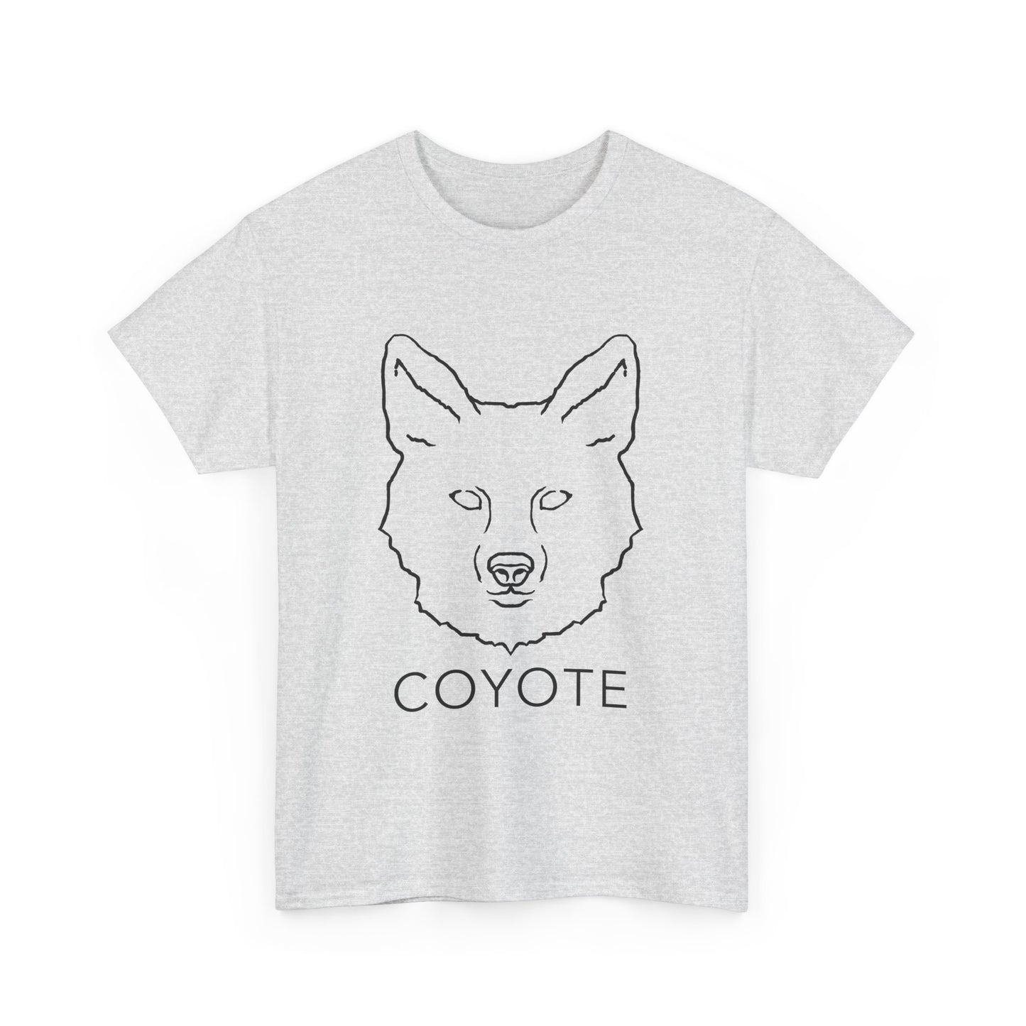 Coyote Graphic Unisex Heavy Cotton Tee - BIG GRAPHIC