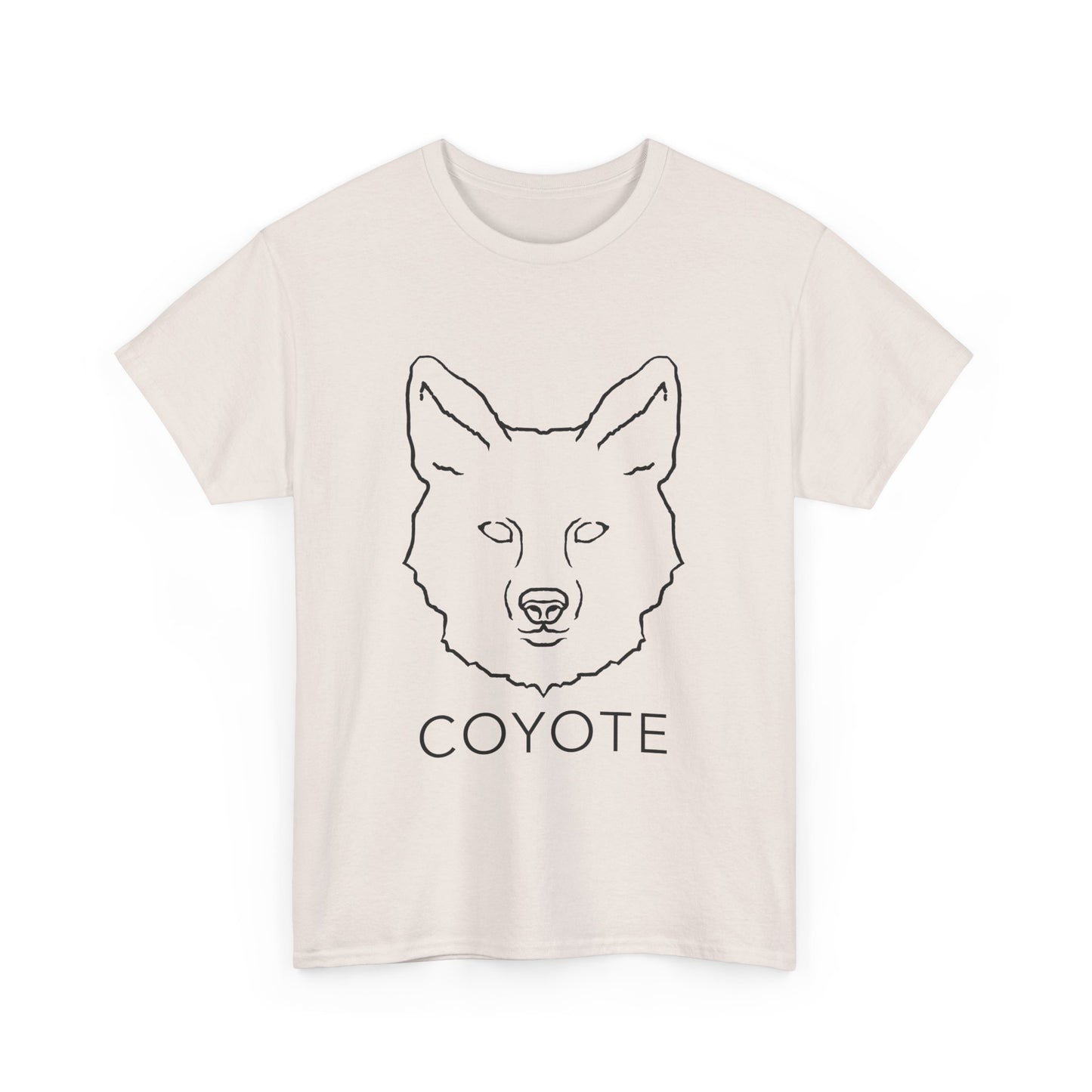 Coyote Graphic Unisex Heavy Cotton Tee - BIG GRAPHIC