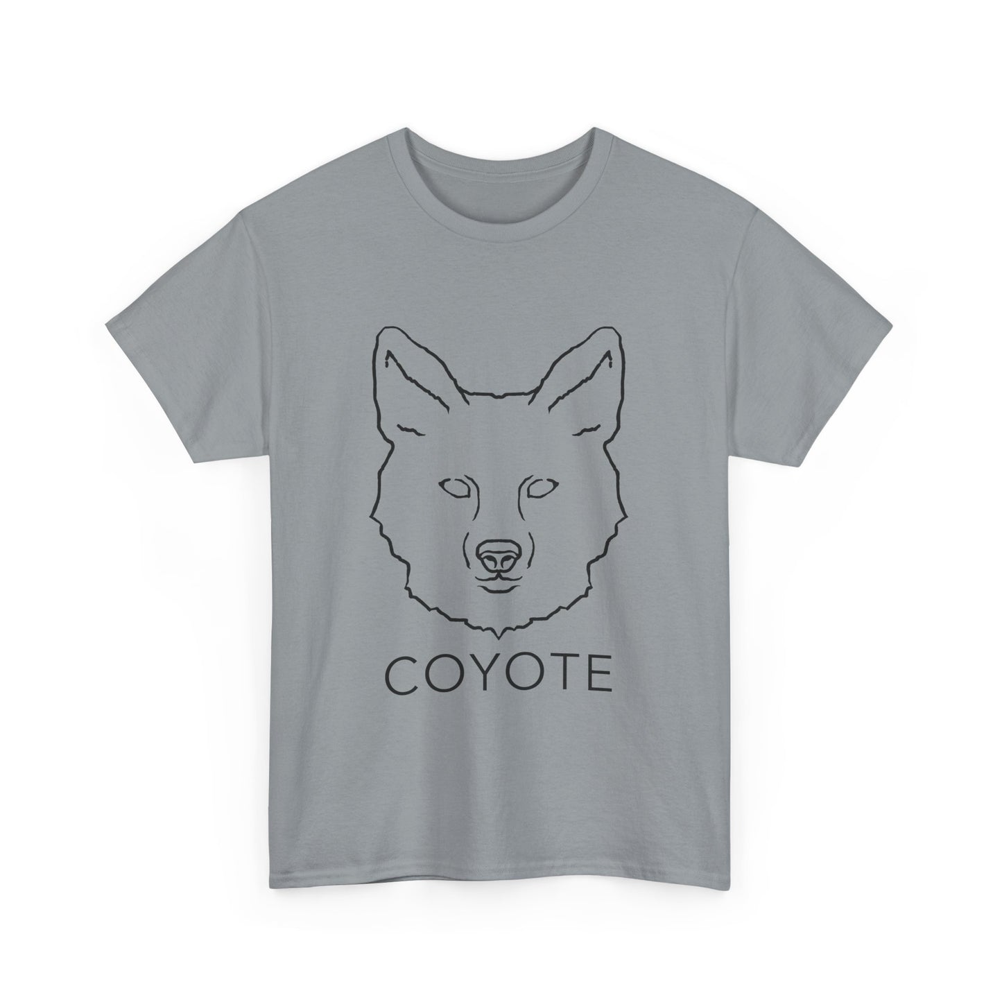Coyote Graphic Unisex Heavy Cotton Tee - BIG GRAPHIC