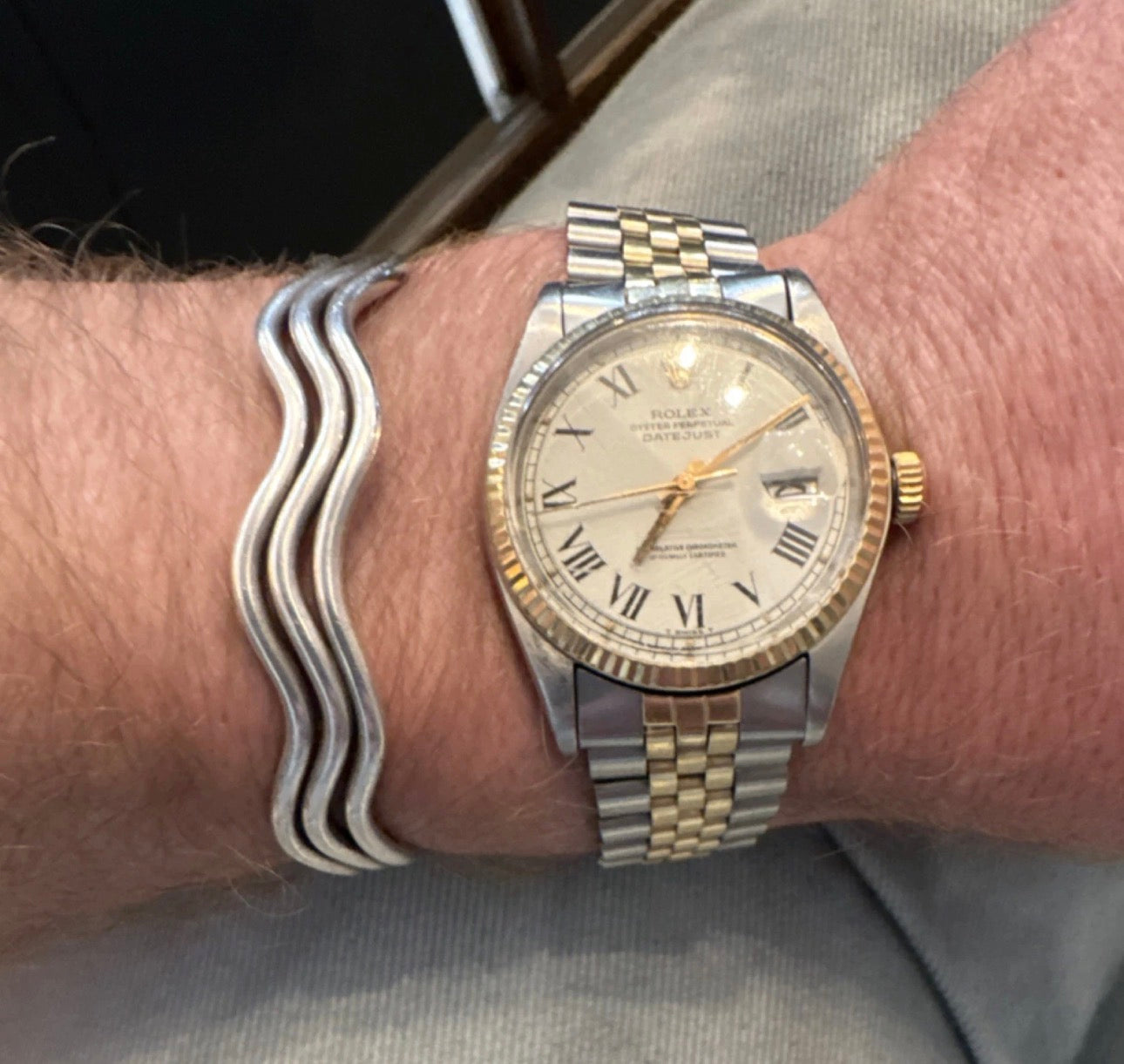 1972 36mm Datejust Stainless and 18k