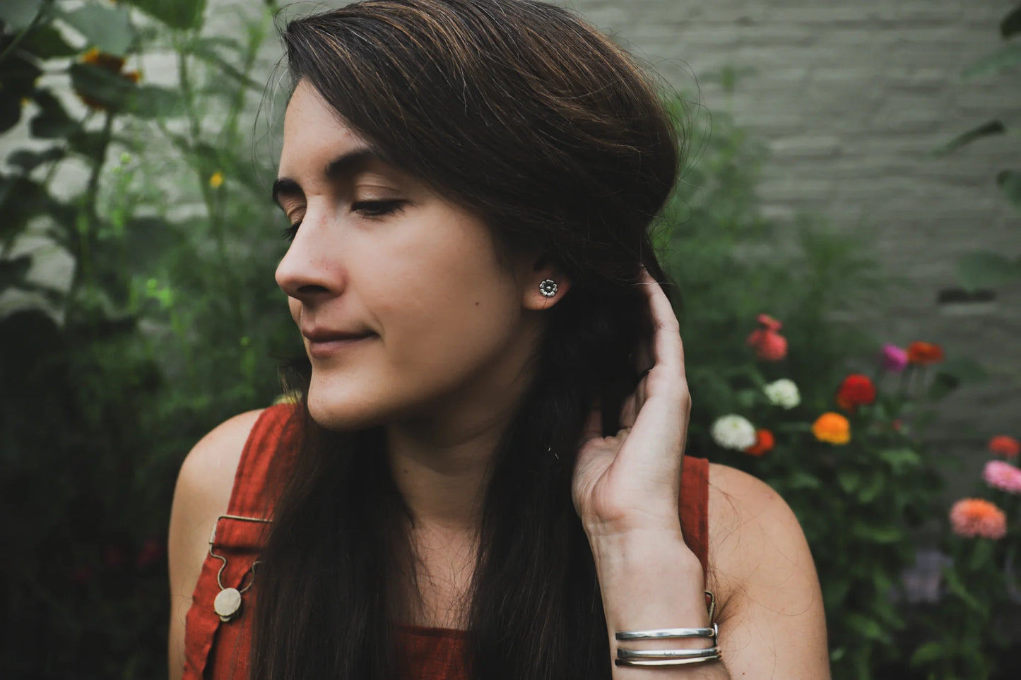 Bloom Studs - Sterling SIlver - Riverbed Gems