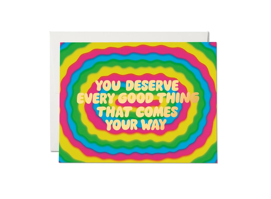 Every Good Thing Congratulations Greeting Card