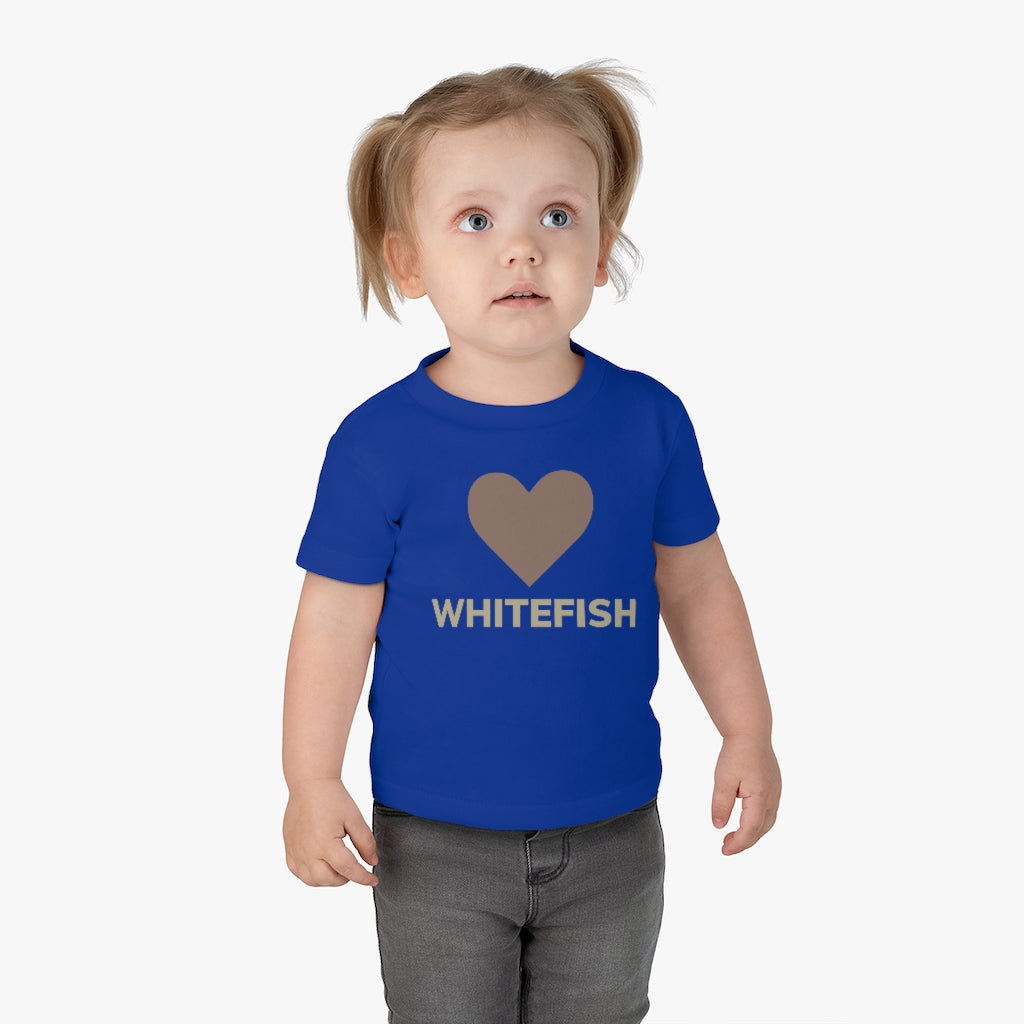 Heart WHITEFISH Infant Cotton Jersey Tee