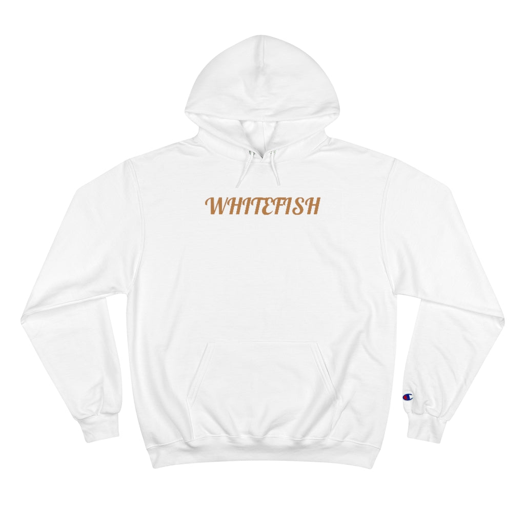 White Fancy Type Whitefish T-Shirt The Whitefish Store