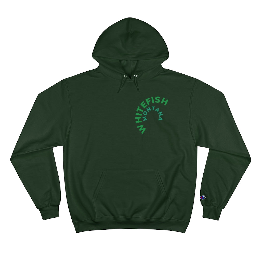 Curve WHITEFISH MONTANA Cotton Champion Hoody