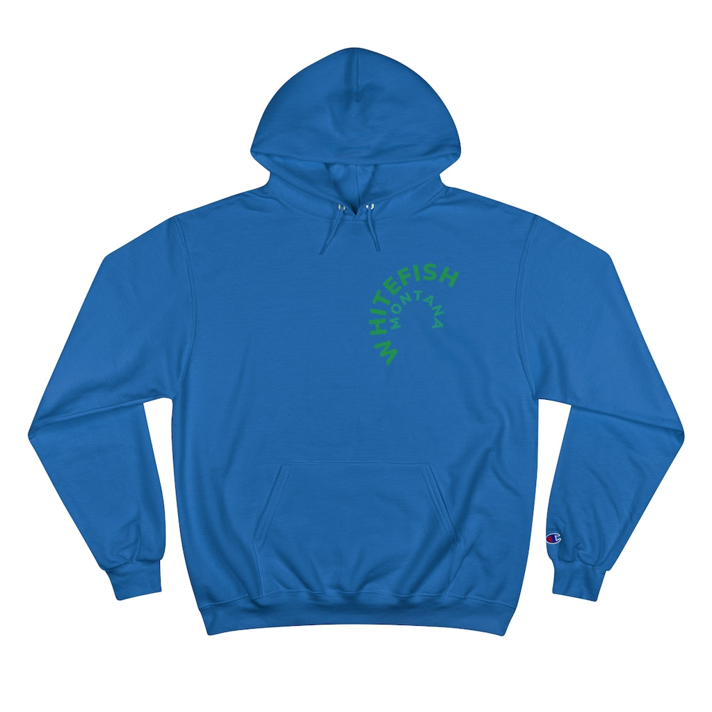 Curve WHITEFISH MONTANA Cotton Champion Hoody