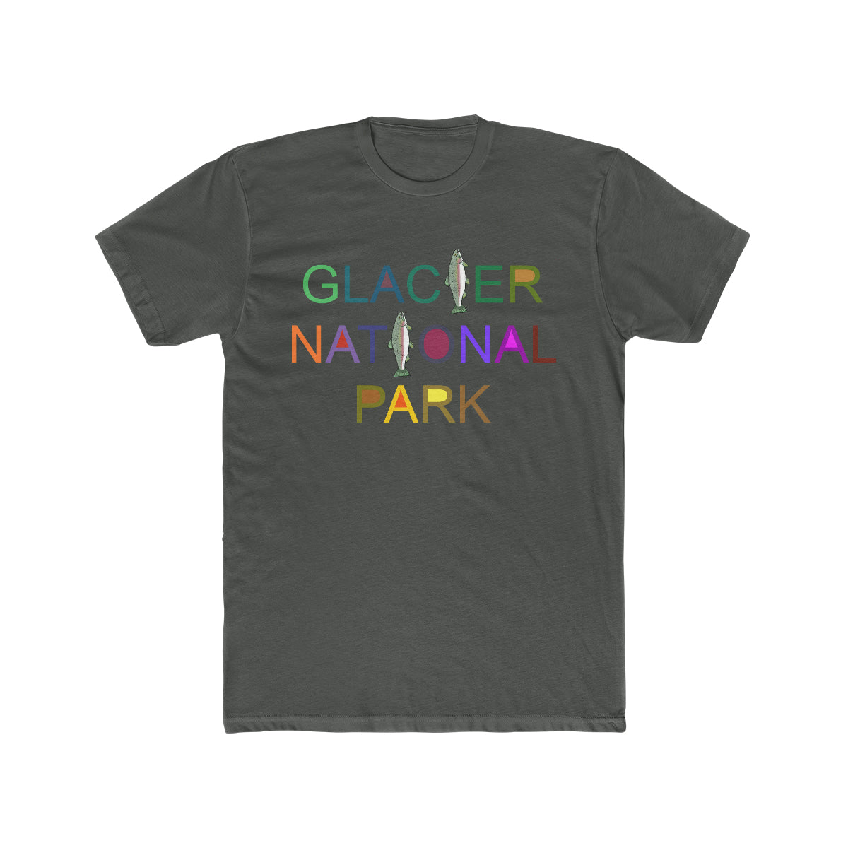 Rainbow Glacier Park Cotton T-Shirt