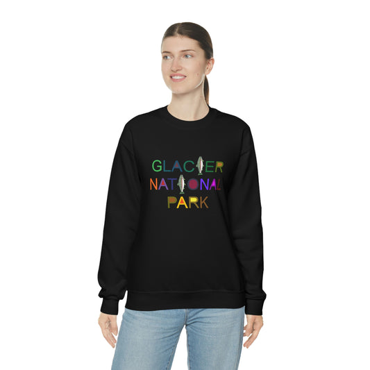 Glacier National Park Crewneck Sweatshirt