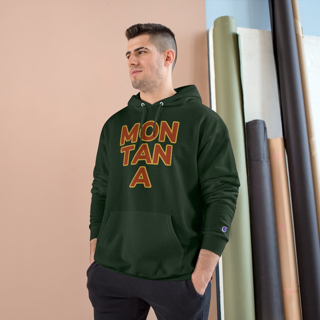 MON TAN A Cotton Champion Hoody