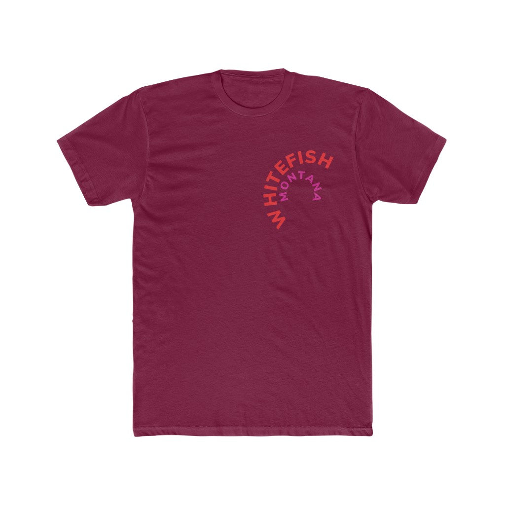 Curve WHITEFISH MONTANA Cotton T-Shirt