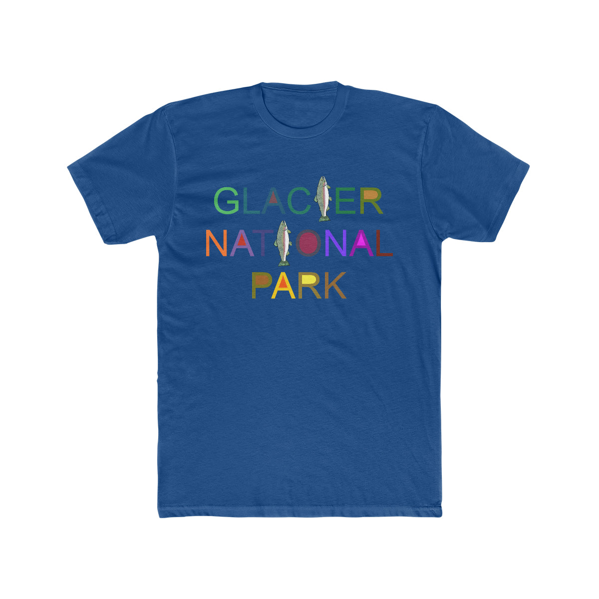 Rainbow Glacier Park Cotton T-Shirt
