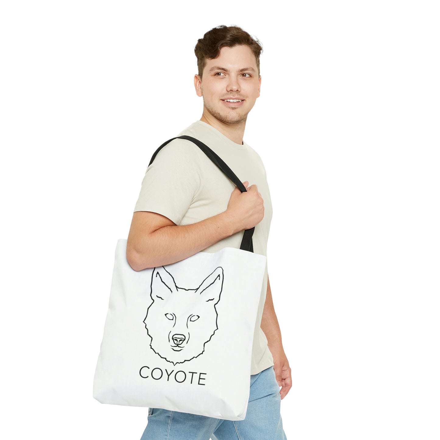 Coyote Tote Bag (AOP)