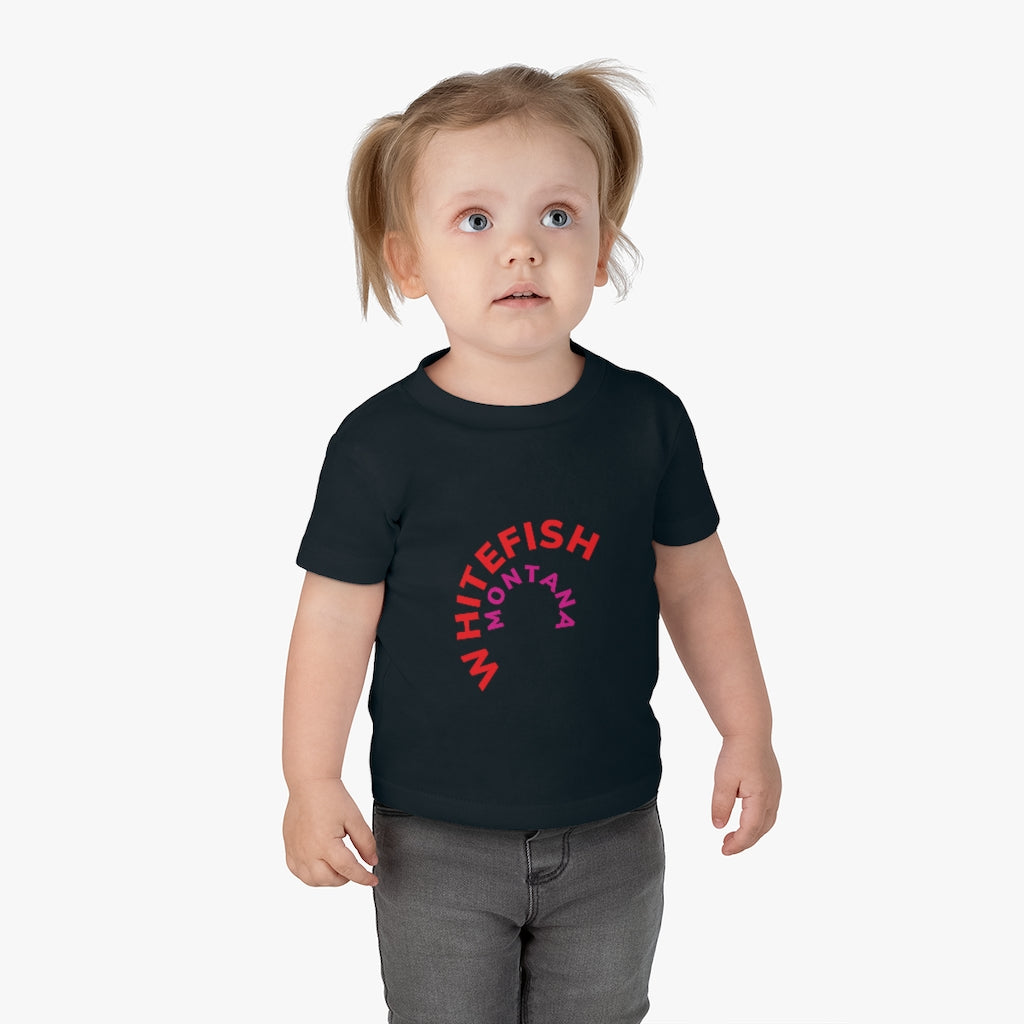 Curve Whitefish Montana Infant Cotton Jersey Tee