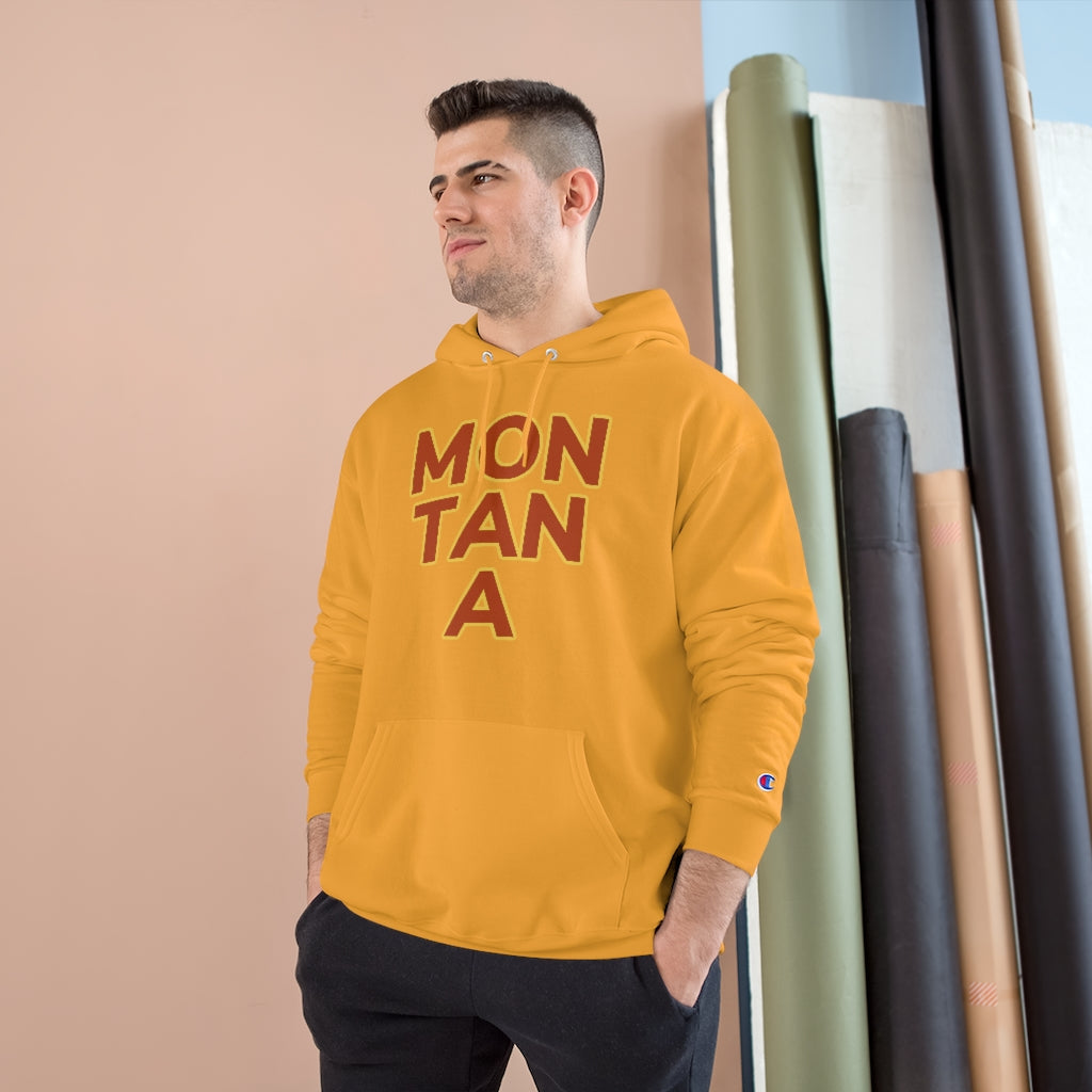 MON TAN A Cotton Champion Hoody