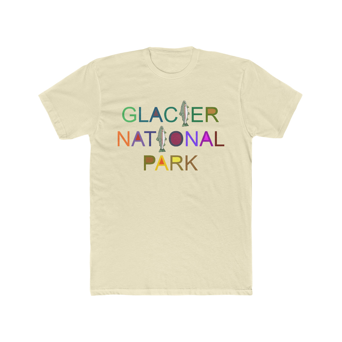 Rainbow Glacier Park Cotton T-Shirt