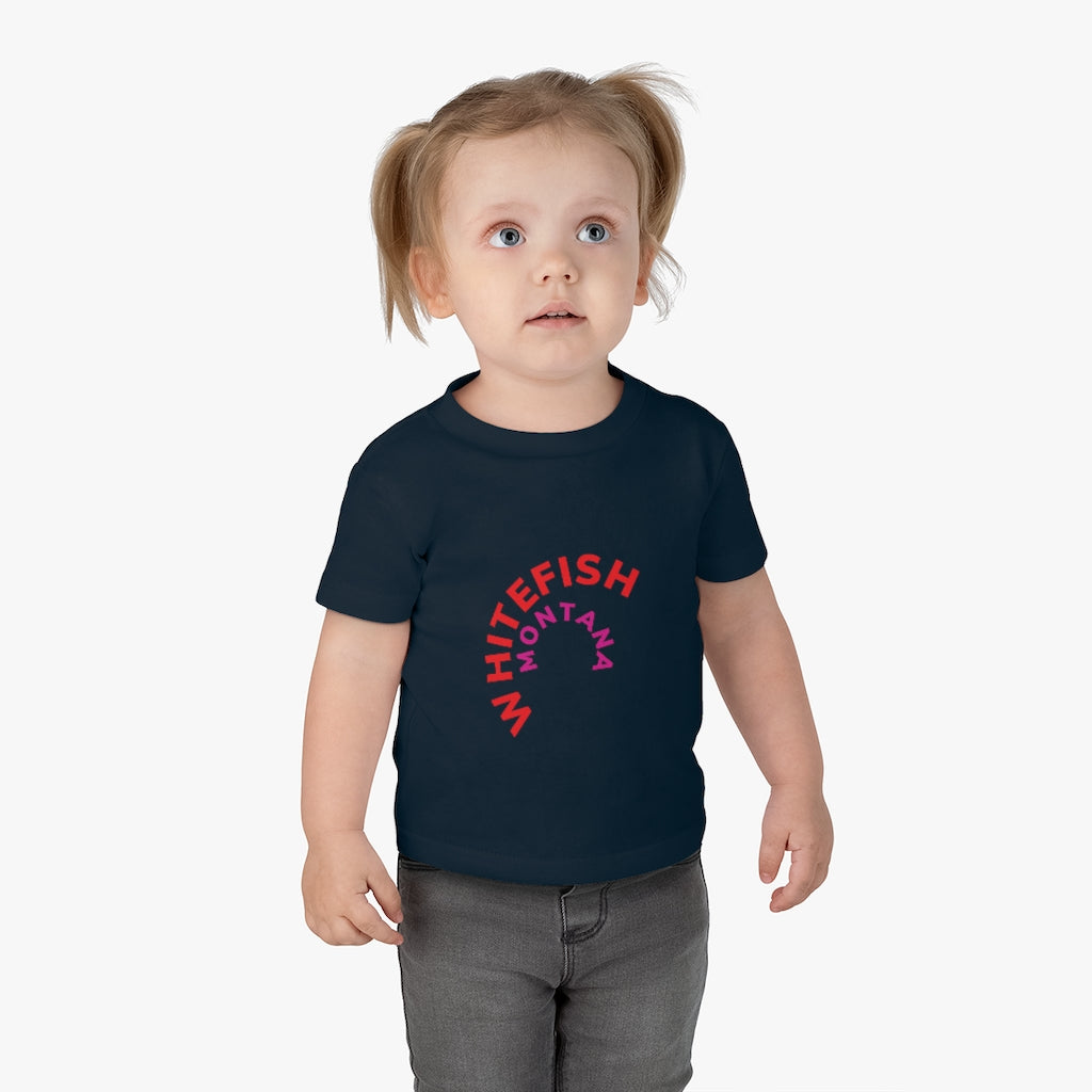Curve Whitefish Montana Infant Cotton Jersey Tee