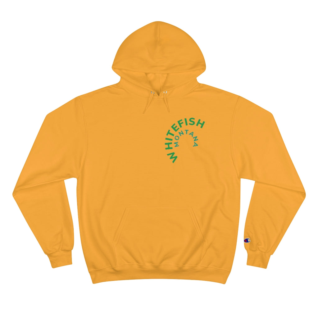 Curve WHITEFISH MONTANA Cotton Champion Hoody