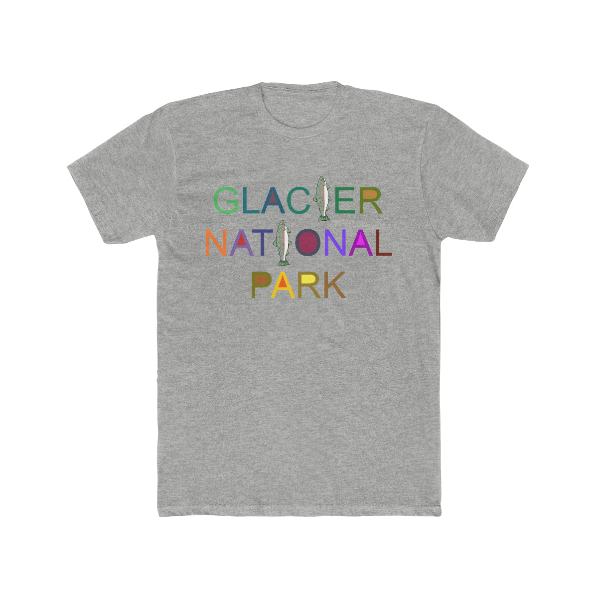 Rainbow Glacier Park Cotton T-Shirt