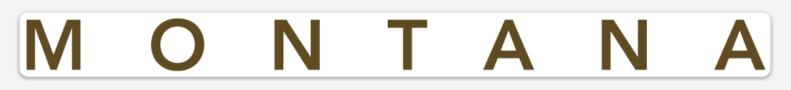 M O N T A N A Sticker