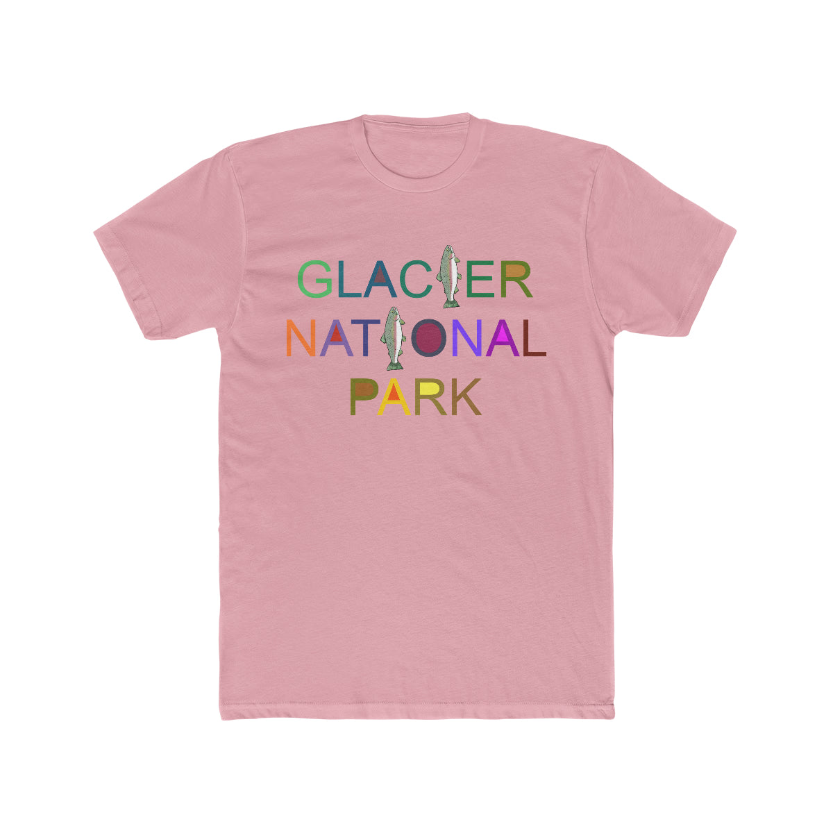 Rainbow Glacier Park Cotton T-Shirt