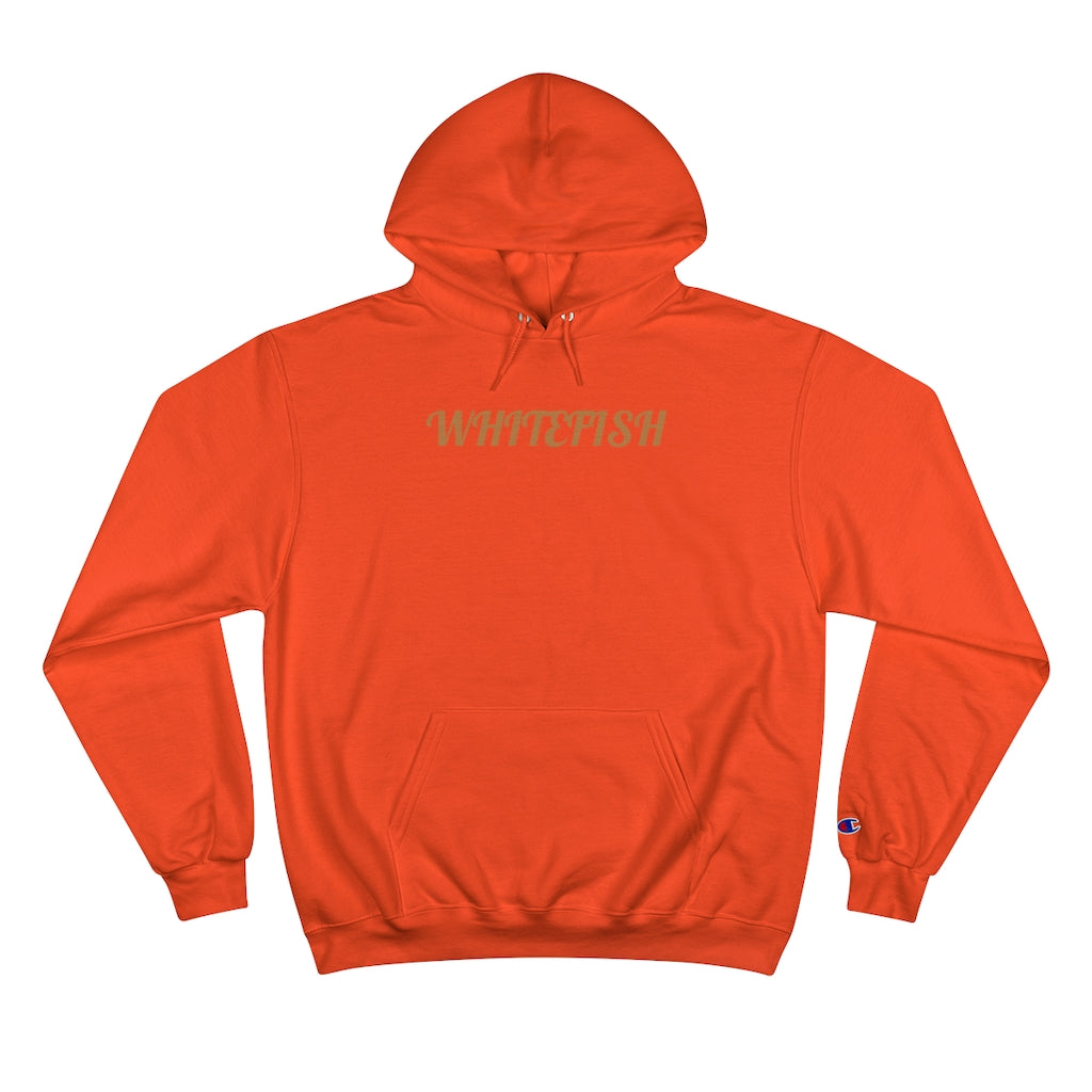 Orange Fancy Type Whitefish T-Shirt The Whitefish Store