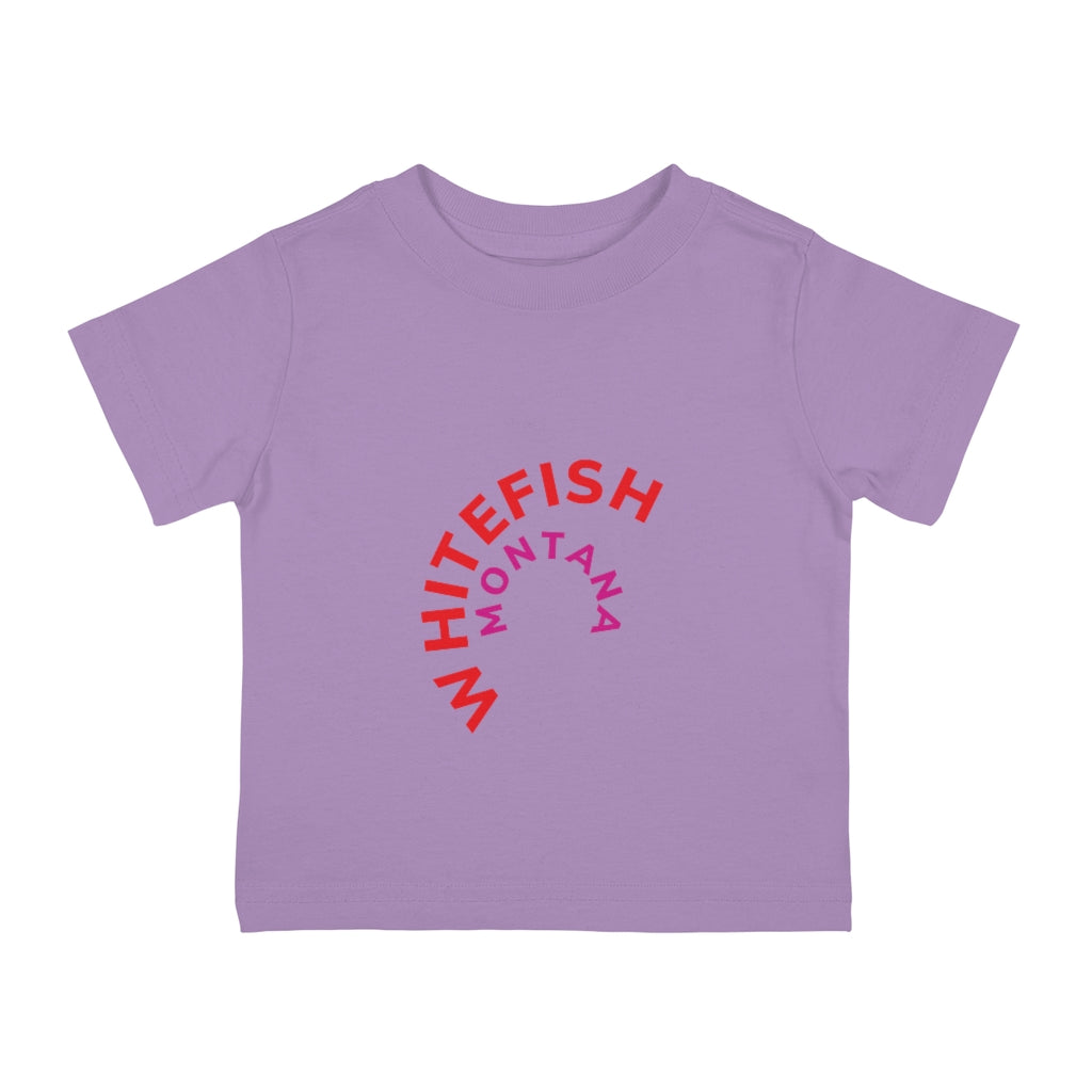 Curve Whitefish Montana Infant Cotton Jersey Tee