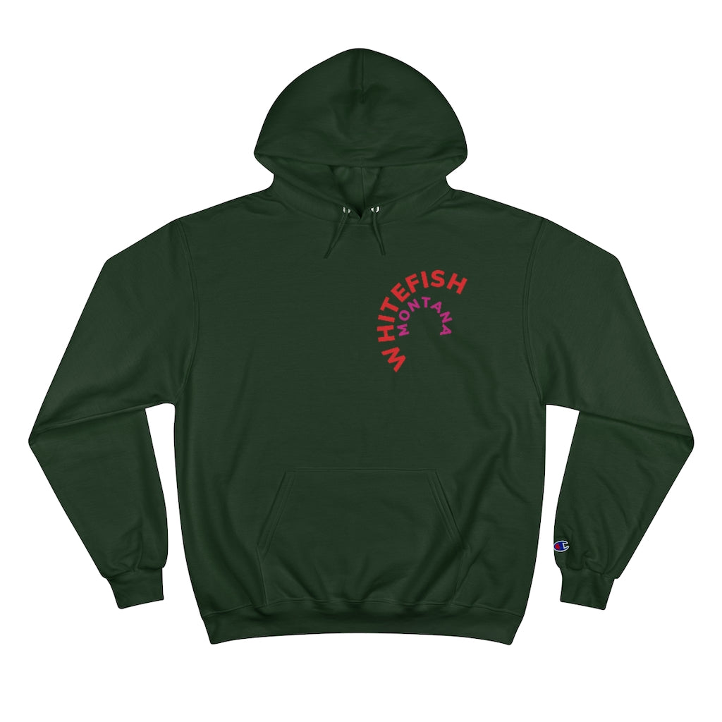 Curve WHITEFISH MONTANA Cotton Champion Hoody