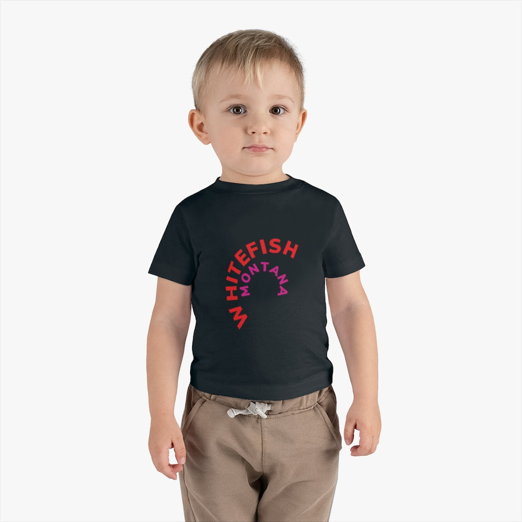 Curve Whitefish Montana Infant Cotton Jersey Tee
