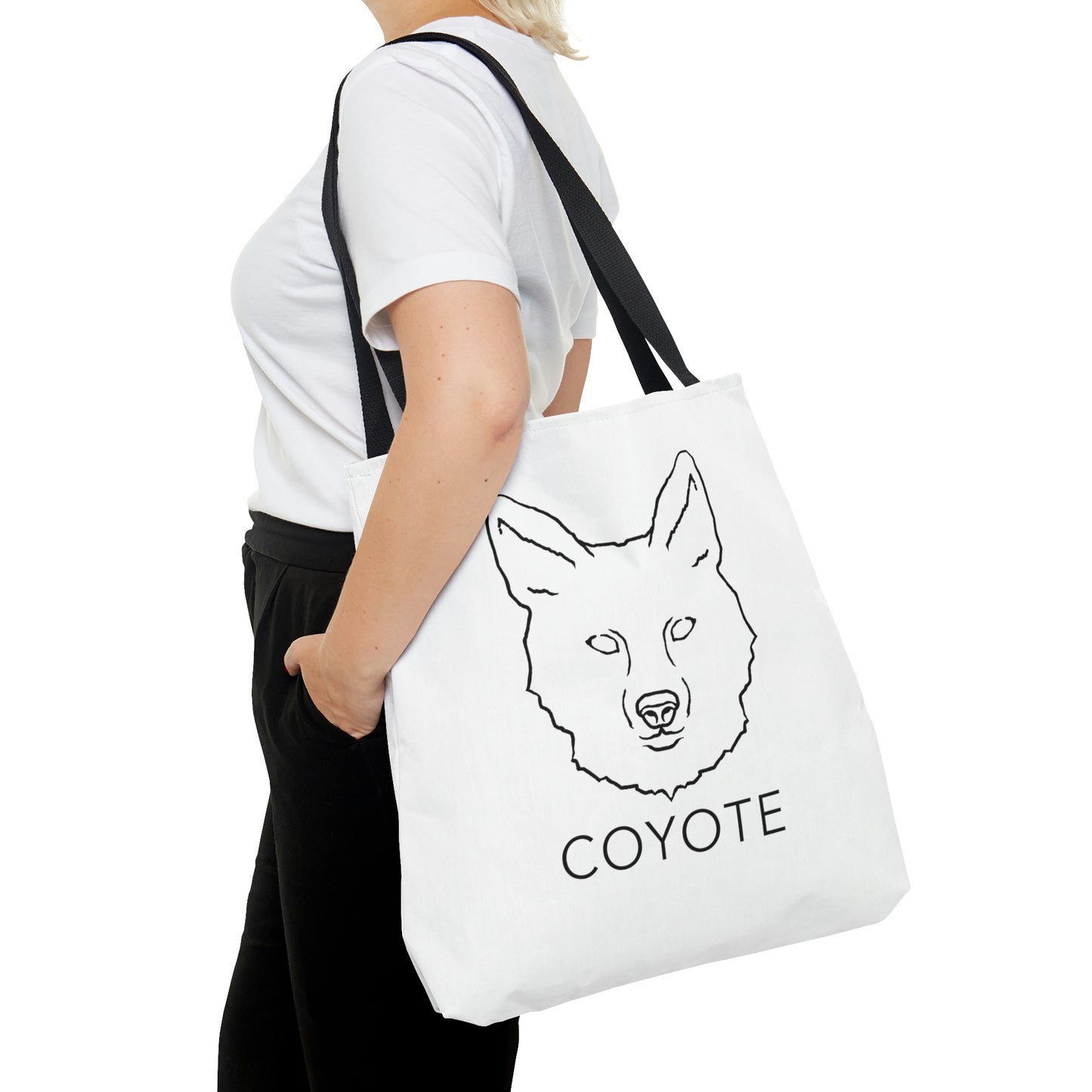 Coyote Tote Bag (AOP)