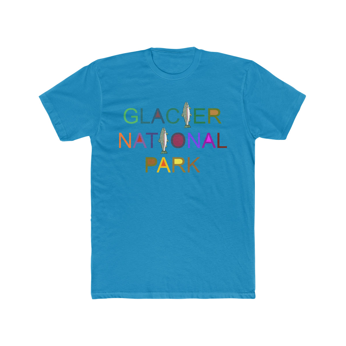 Rainbow Glacier Park Cotton T-Shirt