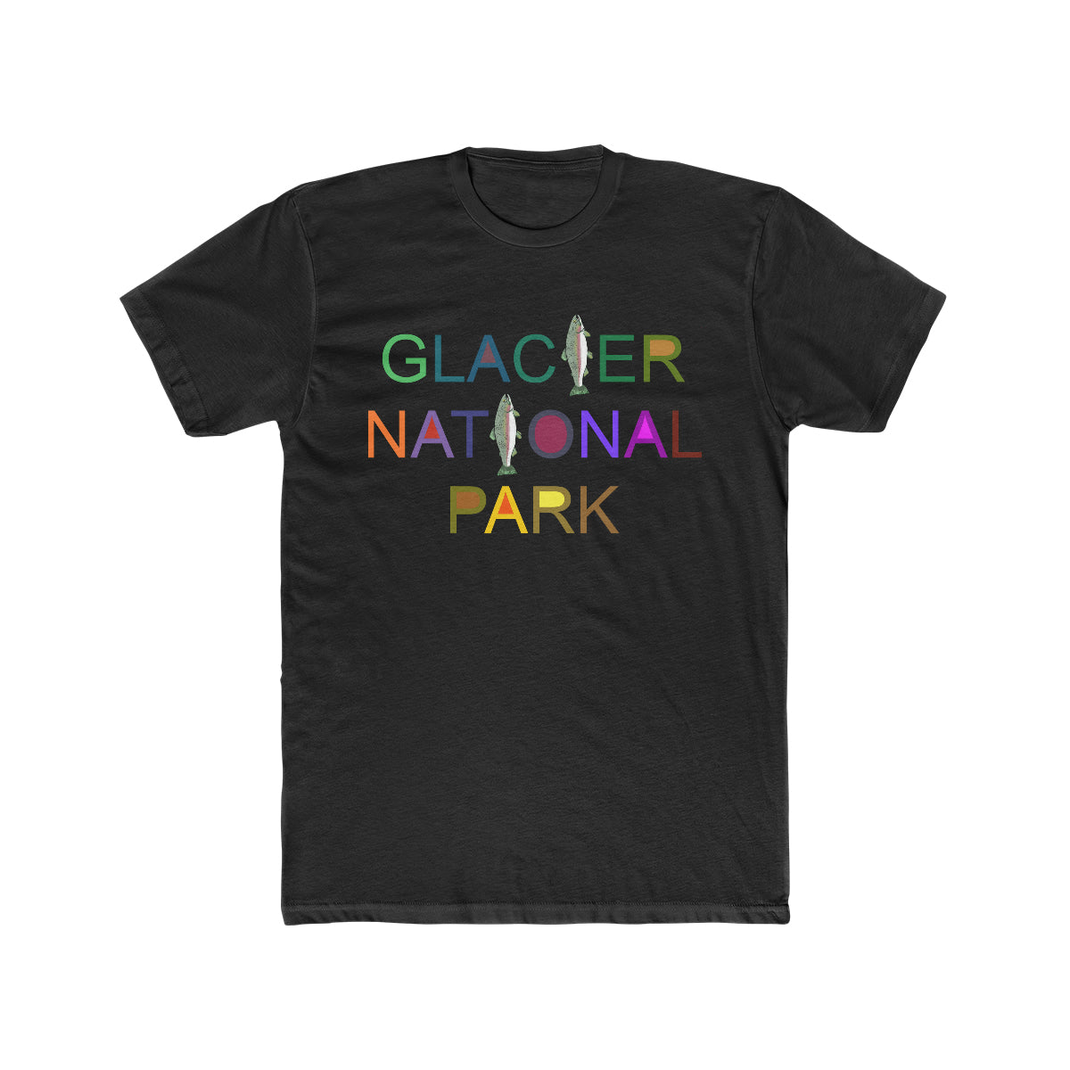 Rainbow Glacier Park Cotton T-Shirt