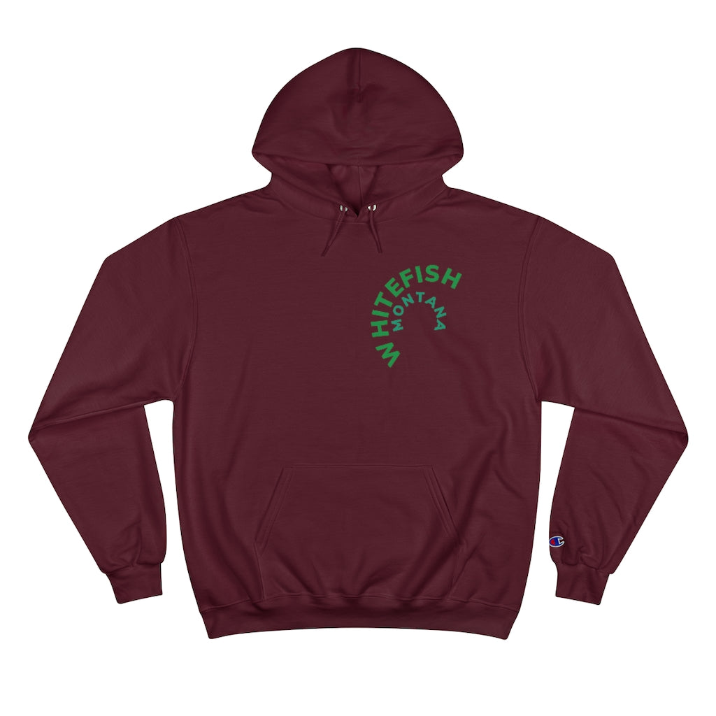 Curve WHITEFISH MONTANA Cotton Champion Hoody