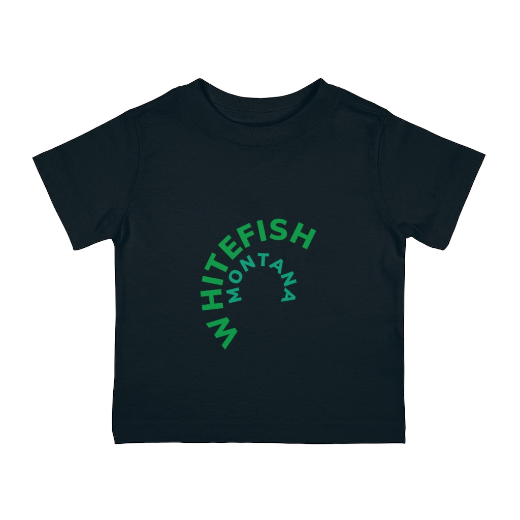 Curve Whitefish Montana Infant Cotton Jersey Tee