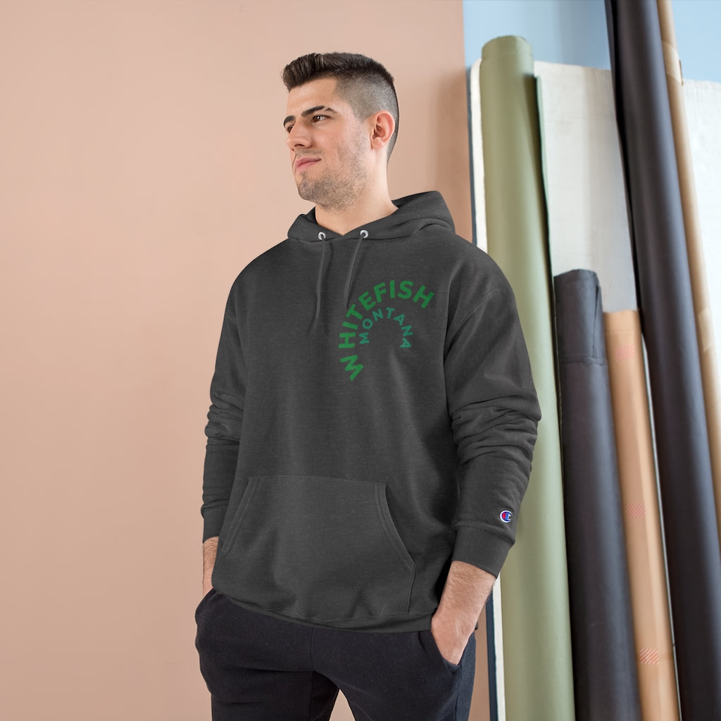 Curve WHITEFISH MONTANA Cotton Champion Hoody
