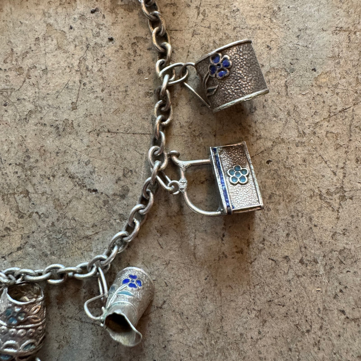 Bucket and basket charms